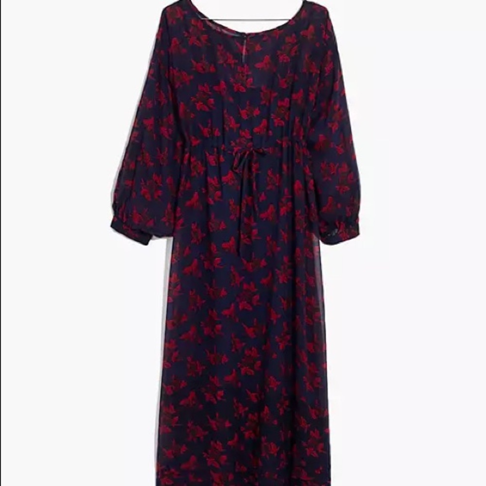 Madewell x No. 6 Silk Magical Dress Vintage Rose